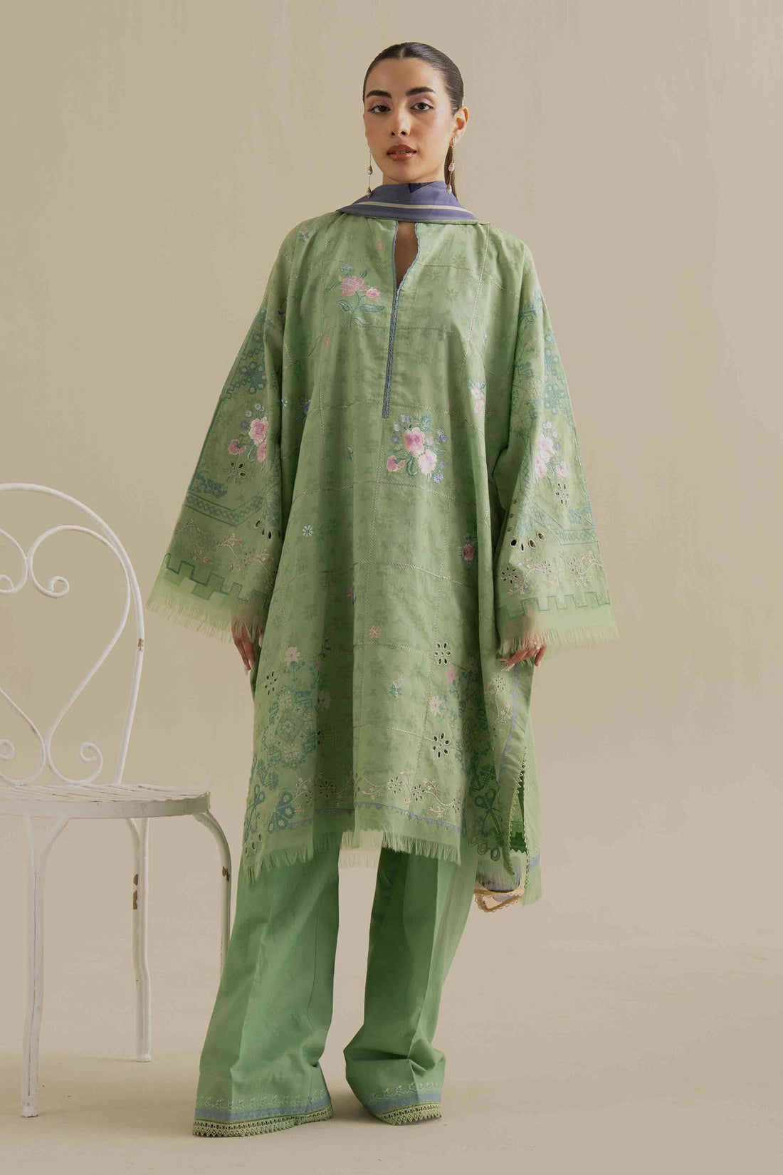 Zara Shahjahan | Coco Lawn 25 | Sufa-5A - Ladies Clothes - Maria Faisal