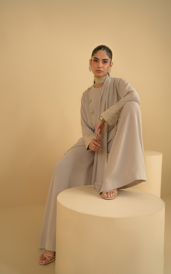 Sana Abbas | La Fiesta | Tessa - Luxury Dress - available at Maria Faisal in UK and USA.