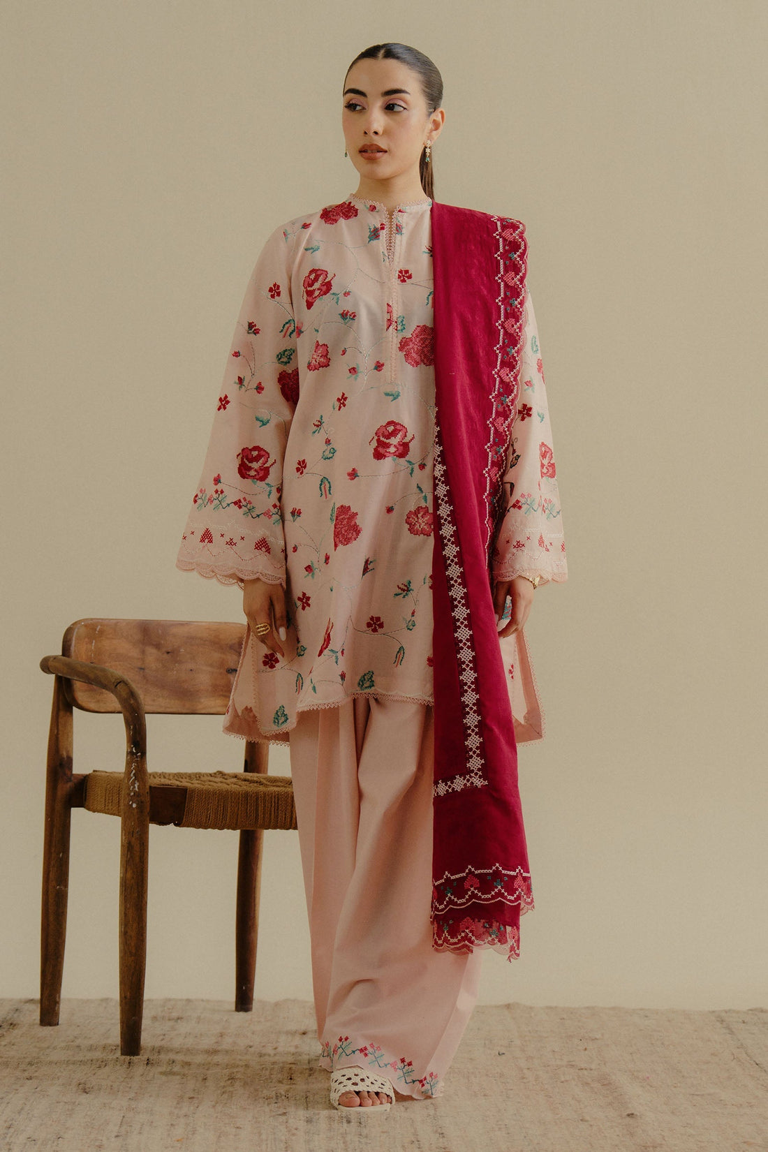 Zara Shahjahan | Coco Lawn 25 | Zufra-6A - Ladies Clothes - Maria Faisal