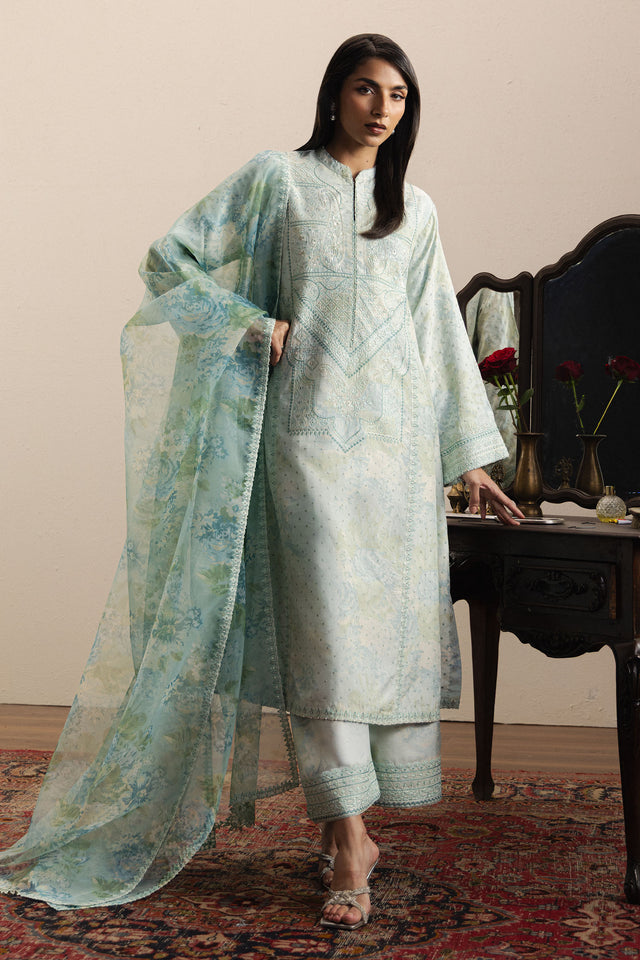 Zara Shahjahan | Festive 26 | Nazish - Luxury Dress - available at Maria Faisal in UK and USA.