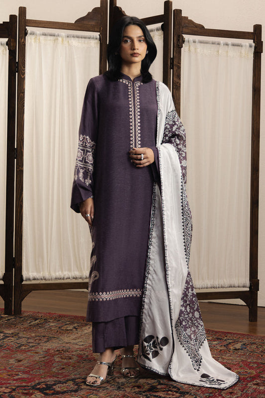 Zara Shahjahan | Festive 26 | Lehja - Luxury Dress - available at Maria Faisal in UK and USA.