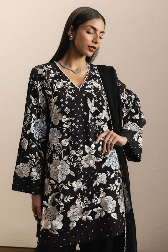 Zara Shahjahan | Festive 26 | Shabina - Luxury Dress - available at Maria Faisal in UK and USA.