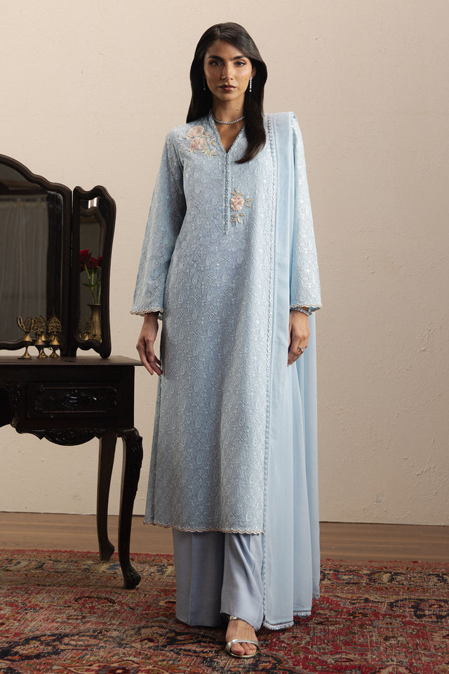 Zara Shahjahan | Festive 26 | NAYLA - Luxury Dress - available at Maria Faisal in UK and USA.
