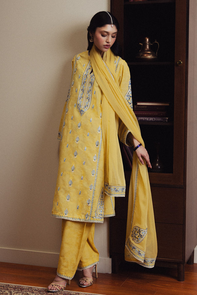 Zara Shahjahan | Pret 26 | ZARNAAB - Luxury Dress - available at Maria Faisal in UK and USA.