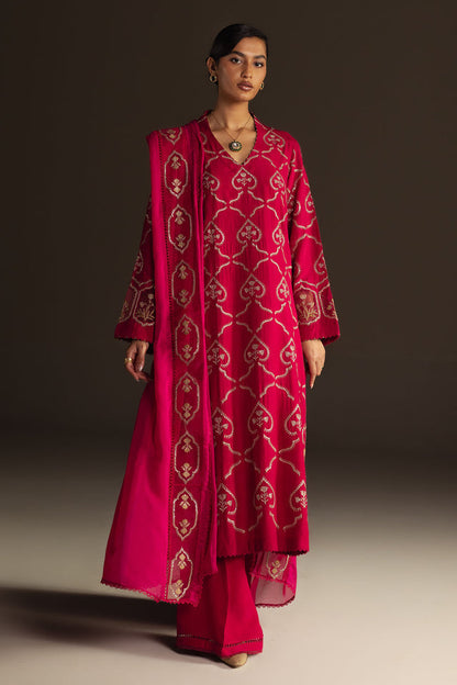 Zara Shahjahan | Festive 26 | Noreen - Luxury Dress - available at Maria Faisal in UK and USA.