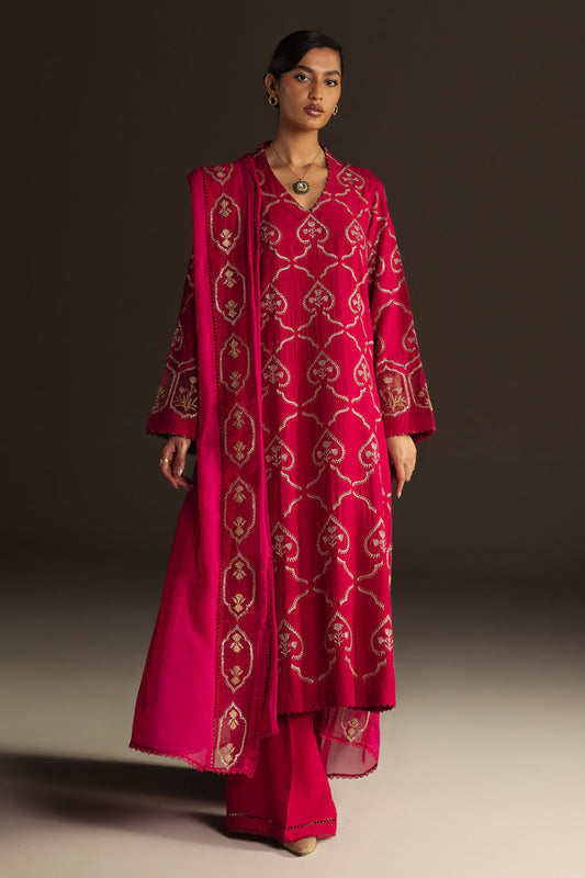 Zara Shahjahan | Festive 26 | Noreen - Luxury Dress - available at Maria Faisal in UK and USA.