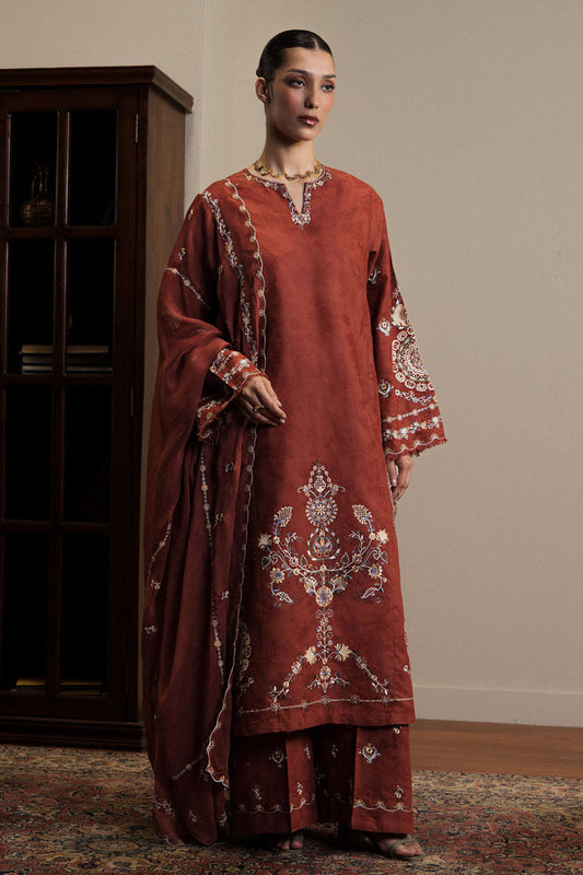 Zara Shahjahan | Pret 26 | ZARMIN - Luxury Dress - available at Maria Faisal in UK and USA.