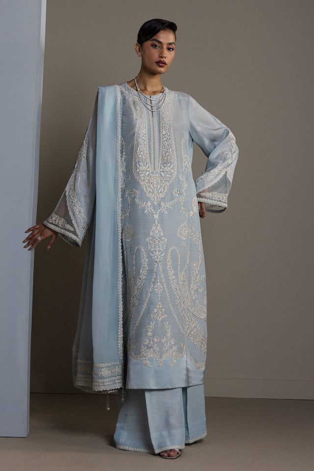 Zara Shahjahan | Festive 26 | FALAK - Luxury Dress - available at Maria Faisal in UK and USA.