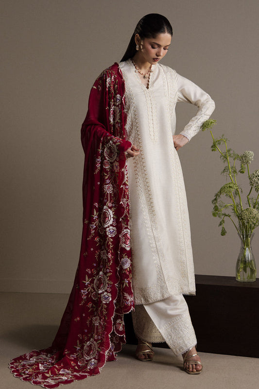 Zara Shahjahan | Festive 26 | Mehrunisa - Luxury Dress - available at Maria Faisal in UK and USA.