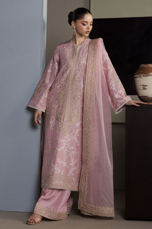 Zara Shahjahan | Festive 26 | Gul-Naar - Luxury Dress - available at Maria Faisal in UK and USA.