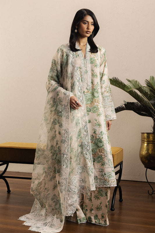 Zara Shahjahan | Festive 26 | HUSNARA - Luxury Dress - available at Maria Faisal in UK and USA.