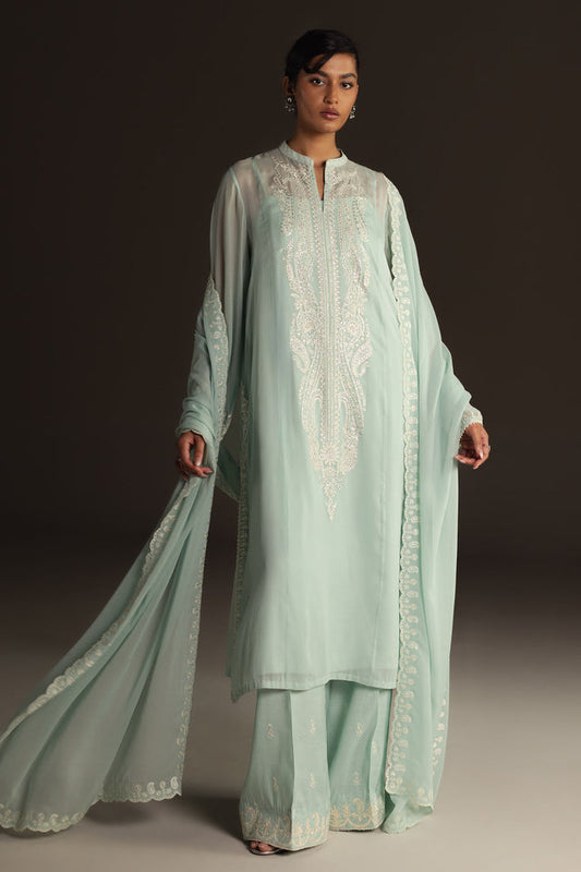Zara Shahjahan | Festive 26 | Imaan - Luxury Dress - available at Maria Faisal in UK and USA.