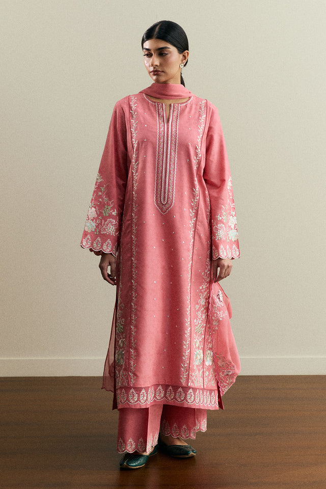 Zara Shahjahan | Pret 26 | Roshni - Luxury Dress - available at Maria Faisal in UK and USA.