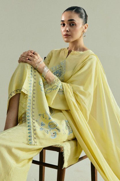 Zara Shahjahan | Pret 26 | CR25P0963A - Luxury Dress - available at Maria Faisal in UK and USA.