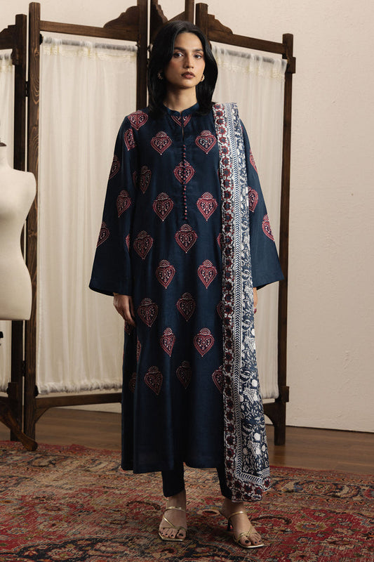 Zara Shahjahan | Festive 26 | Noorbahar - Luxury Dress - available at Maria Faisal in UK and USA.