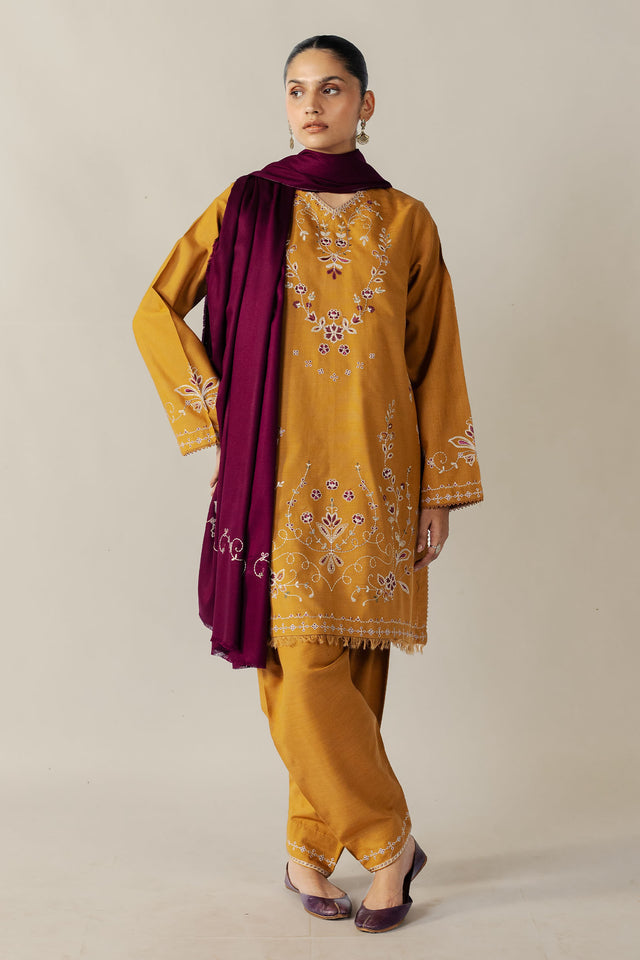 Zara Shahjahan | Pret 26 | Ochra - Luxury Dress - available at Maria Faisal in UK and USA.