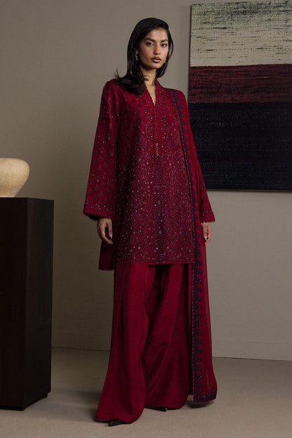 Zara Shahjahan | Festive 26 | SURKHAAB - Luxury Dress - available at Maria Faisal in UK and USA.