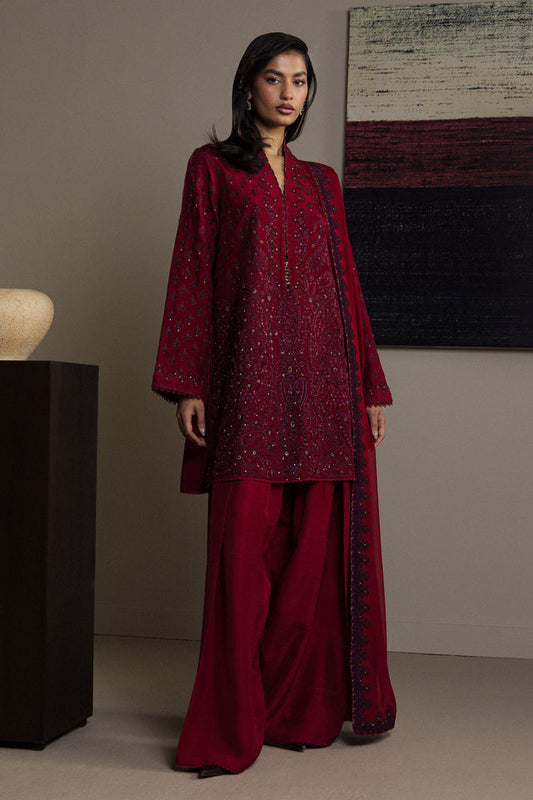 Zara Shahjahan | Festive 26 | SURKHAAB - Luxury Dress - available at Maria Faisal in UK and USA.