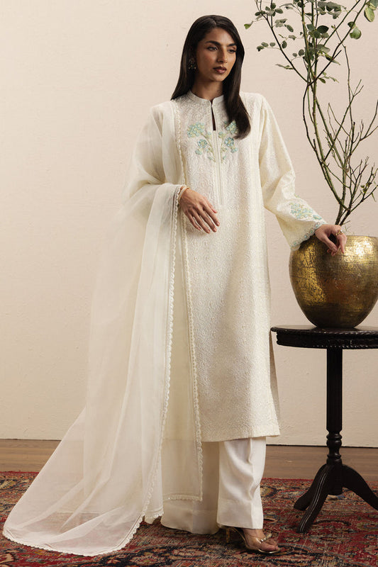 Zara Shahjahan | Festive 26 | Gulshaam - Luxury Dress - available at Maria Faisal in UK and USA.