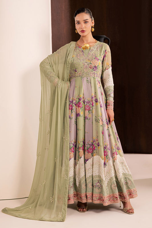 Nureh | Fancy Formal | NP-774 - Formal Dress - available at Maria Faisal in UK and USA.
