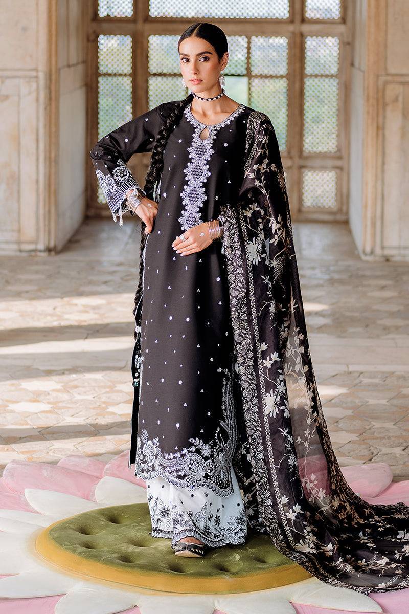 Cross Stitch | Eid Lawn Edit 25 | EBONY VOGUE by Maria Faisal - Registered Vendor of : Cross Stitch - type : Ladies Clothes - 100% original wedding dresses