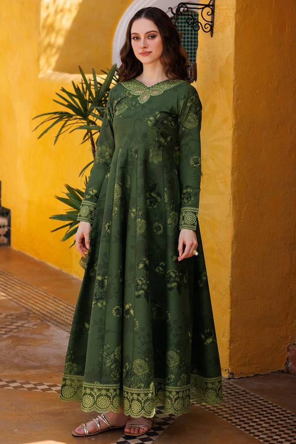 Farasha | Printed Essentials | Sage Charm by Maria Faisal - Registered Vendor of : Farasha - type : Ladies Clothes - 100% original wedding dresses