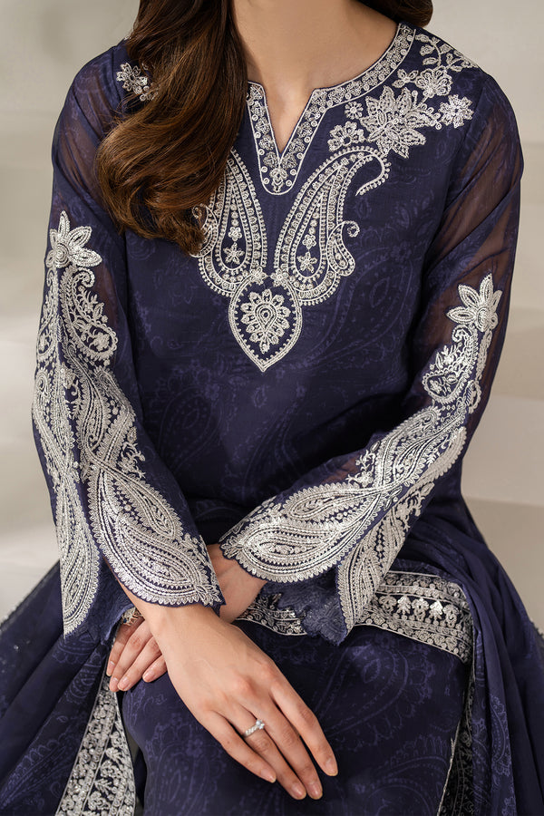 Farasha | Fiorella Formals | Blue Dazzle - Ladies Clothes - Maria Faisal