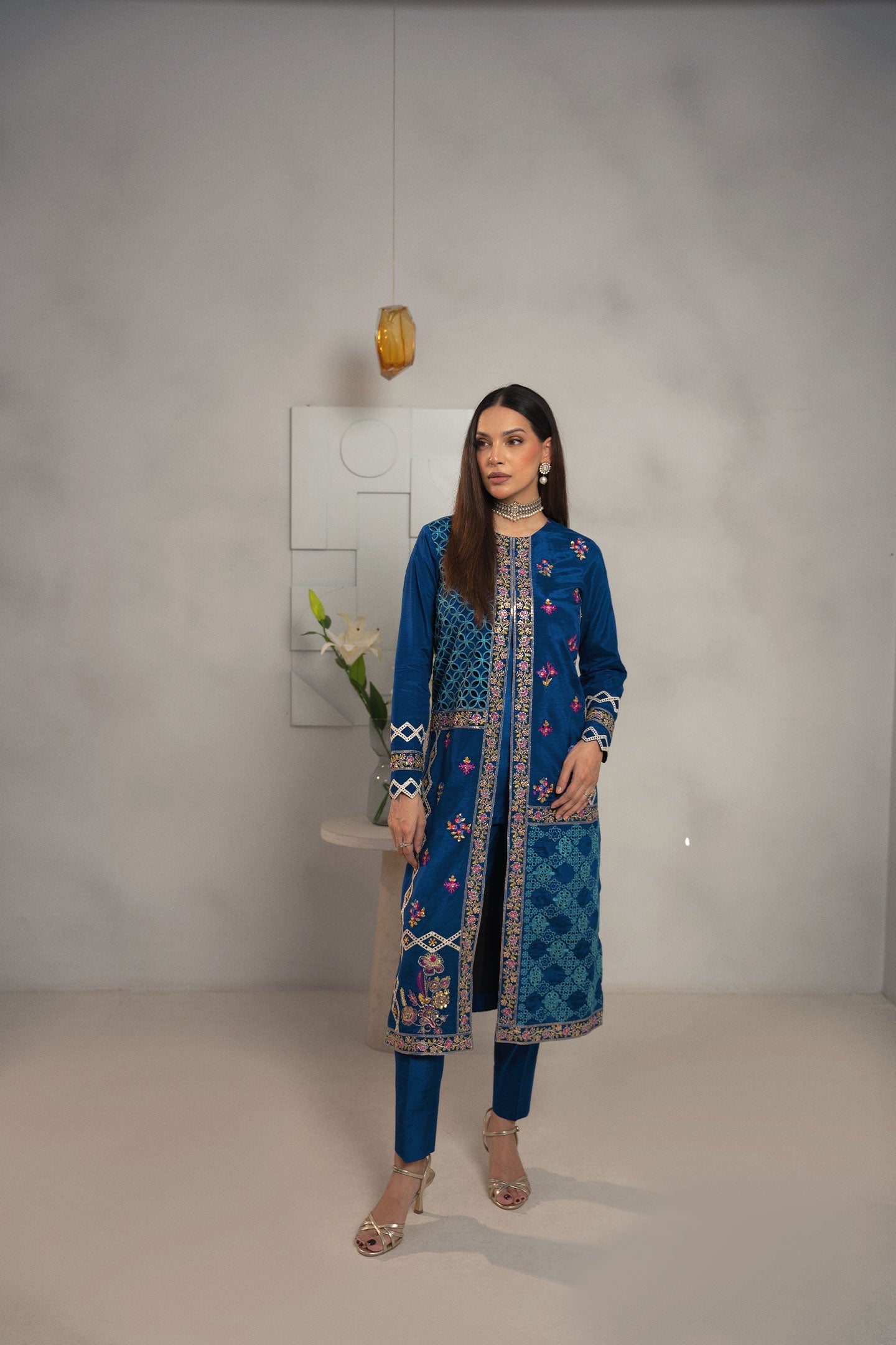 Fozia Khalid | Dilkash Festive Wear 25 | Laraib - Formal Dress - available at Maria Faisal in UK and USA.