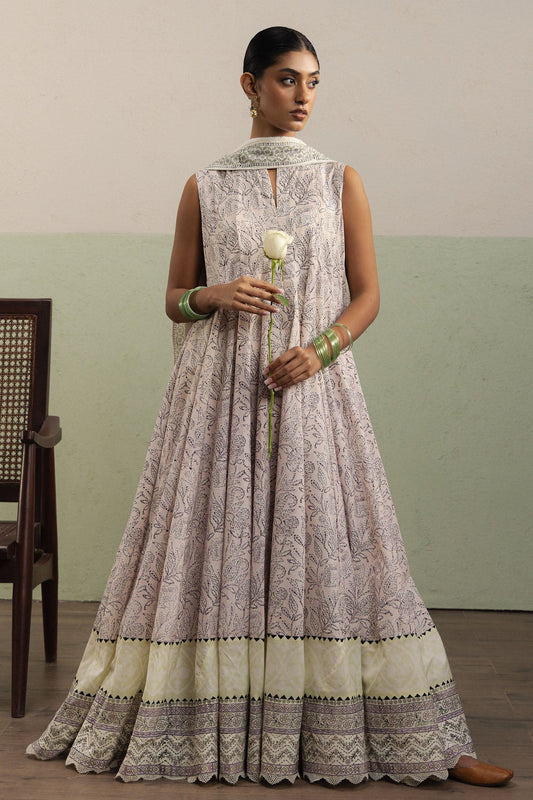 ZaraShahJahan | SS26 | Gulrukh - Festive Dress - available at Maria Faisal in UK and USA