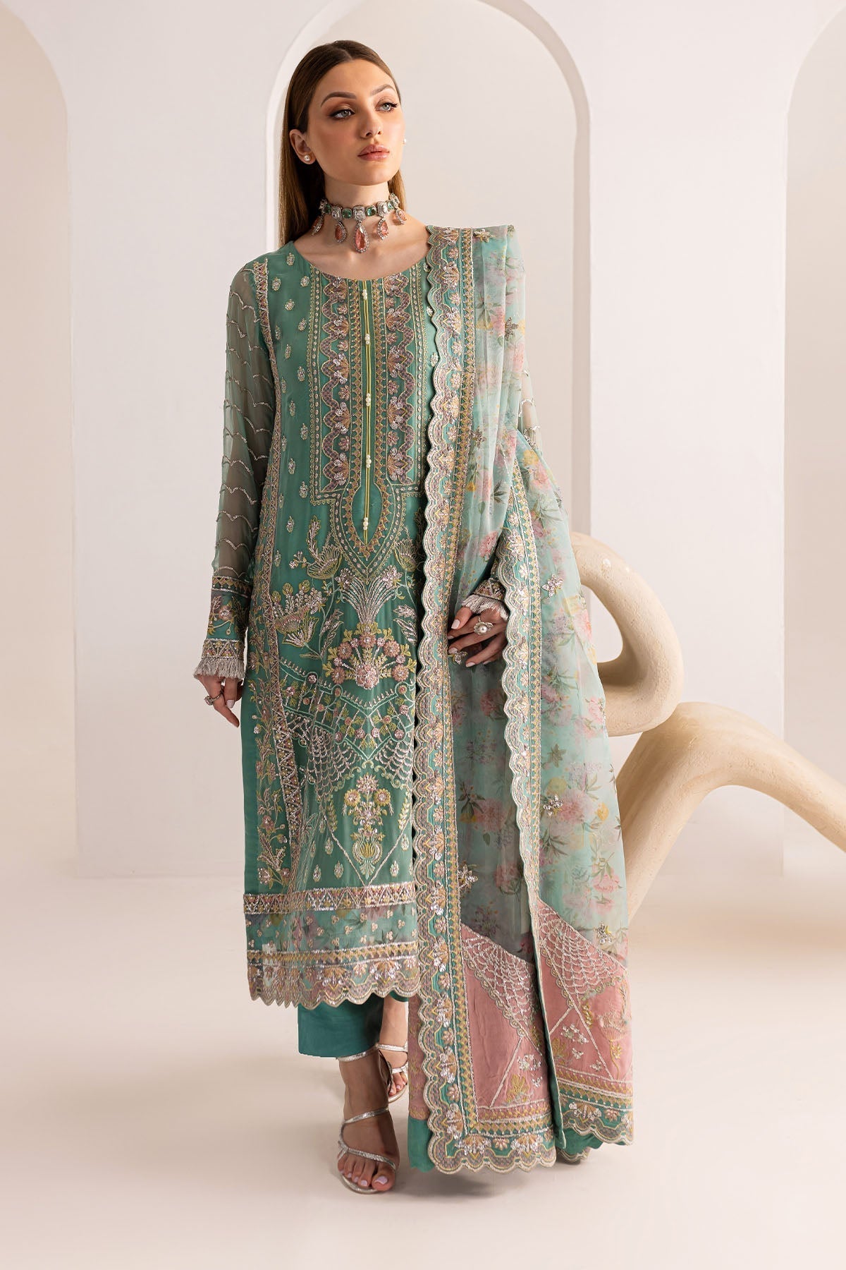 Nureh | Fancy Formals | NP-513 - Ladies Clothes - Maria Faisal