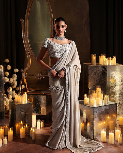 Faiza Saqlain | Zaeva Wedding Formals | Zahavah - Wedding Dress - available at Maria Faisal in UK and USA.