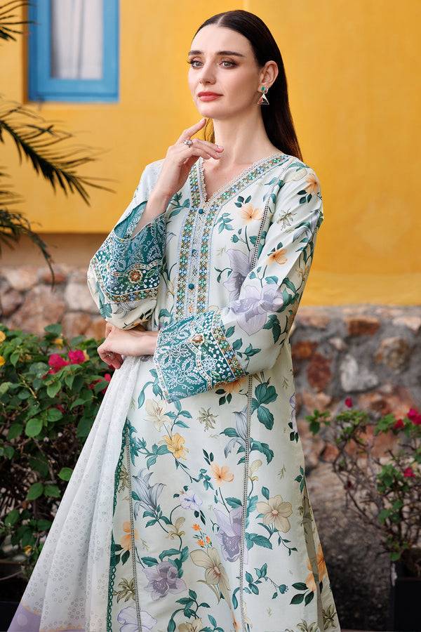 Farasha | Printed Essentials | Aqua Sparkle by Maria Faisal - Registered Vendor of : Farasha - type : Ladies Clothes - 100% original wedding dresses