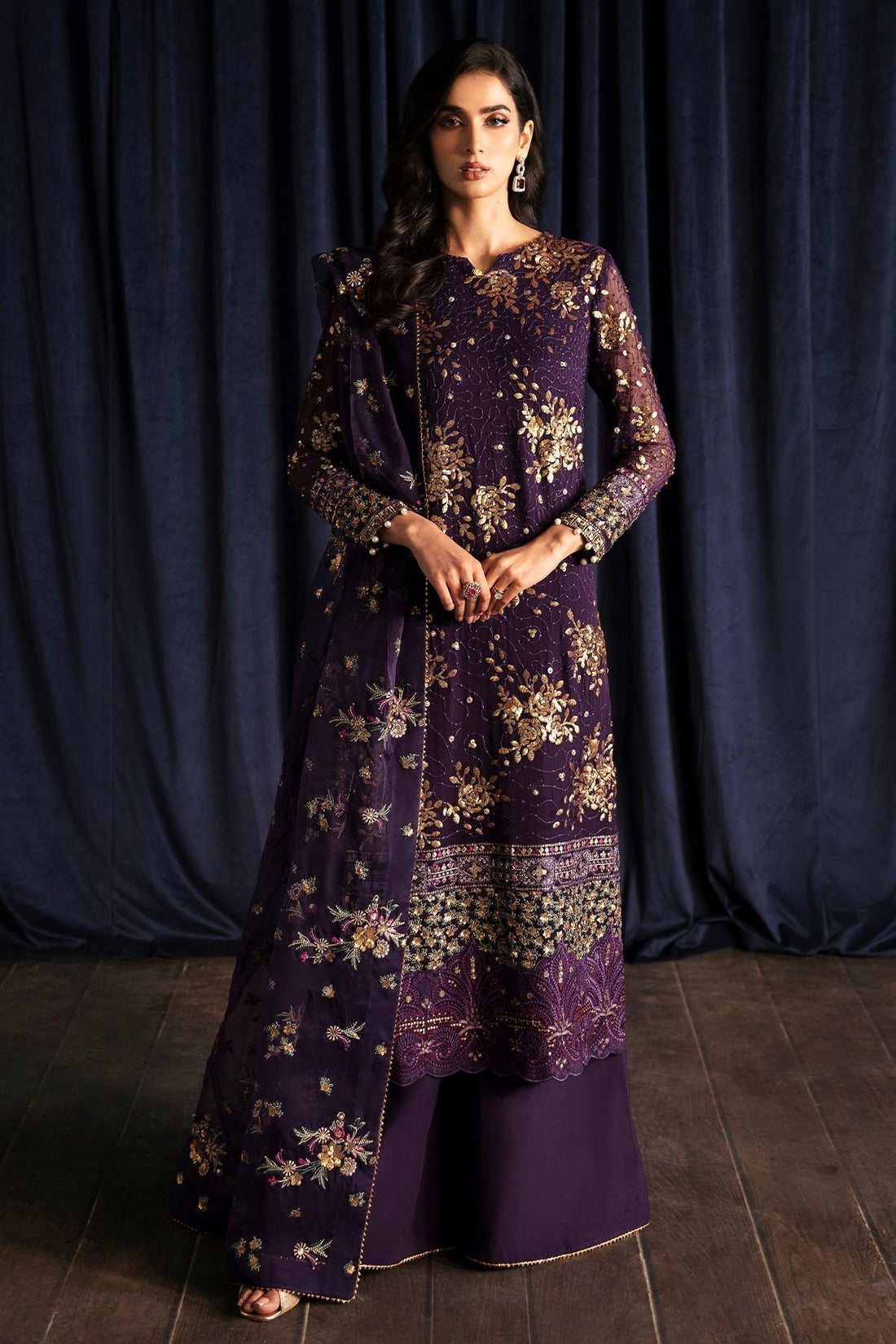 Nureh | Elanora Formal 24 | NEL-45 - Ladies Clothes - Maria Faisal