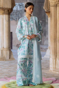 Cross Stitch | Eid Lawn Edit 25 | MINT GLAMOUR by Maria Faisal - Registered Vendor of : Cross Stitch - type : Ladies Clothes - 100% original wedding dresses