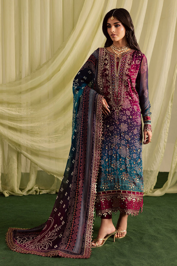 Nureh | Jugni Festive | NP-700 - Formal Dress - available at Maria Faisal in UK and USA.