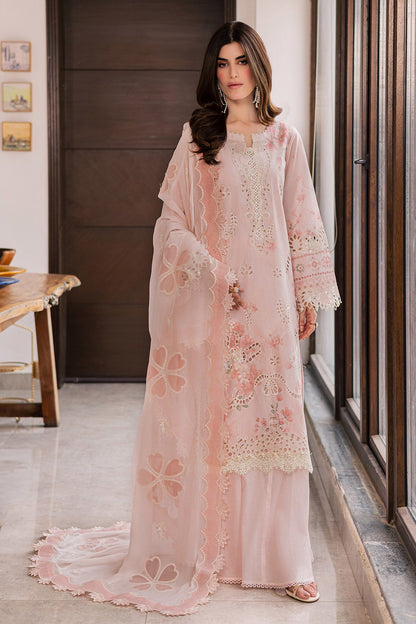Nureh | Raha Lawn | NE-261 - Luxury Dress - available at Maria Faisal in UK and USA.