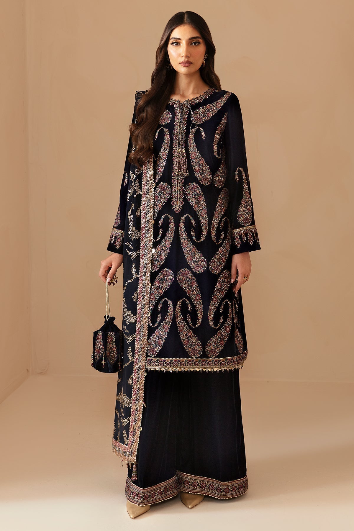 Jazmin | Velvet Edit 24 | Velvet Formal VF-2024 - Ladies Clothes - Maria Faisal