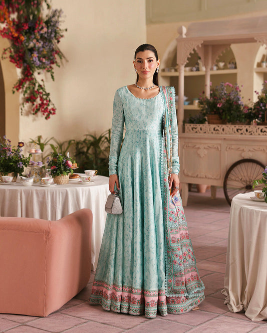 Faiza Saqlain | Serina Luxe | Suha - Formal Dress - available at Maria Faisal in UK and USA.