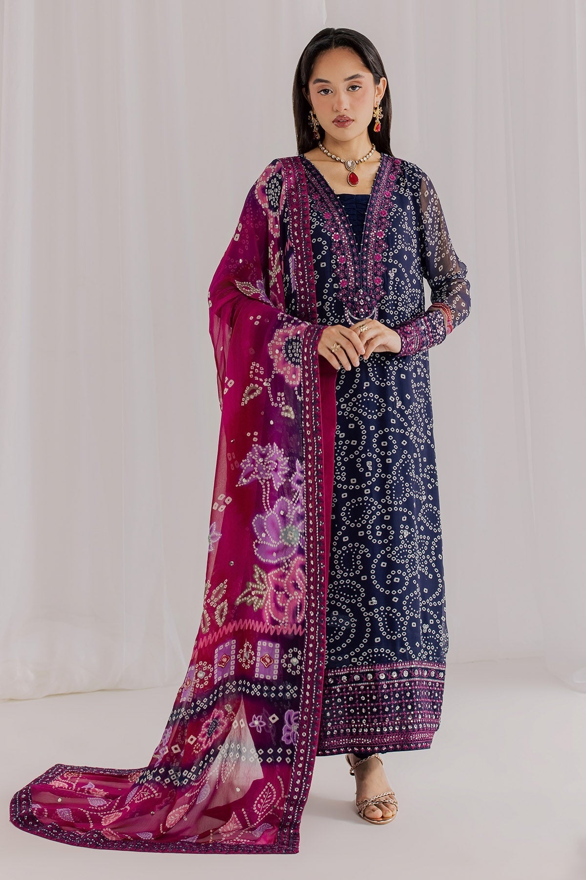 Nureh | Fancy Formal 26 | NP-819 - Formal Dress - available at Maria Faisal in UK and USA.