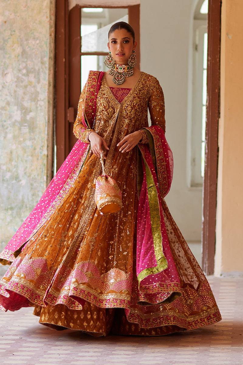 Mina Hassan | Formal Dholki Collection | Nour by Maria Faisal - Registered Vendor of : Mina Hassan - type : Ladies Clothes - 100% original wedding dresses