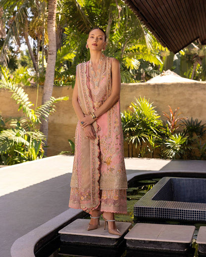 Faiza Saqlain | Zinnia Lawn 25 | Peony by Maria Faisal - Registered Vendor of : Faiza Saqlain - type : Ladies Clothes - 100% original wedding dresses