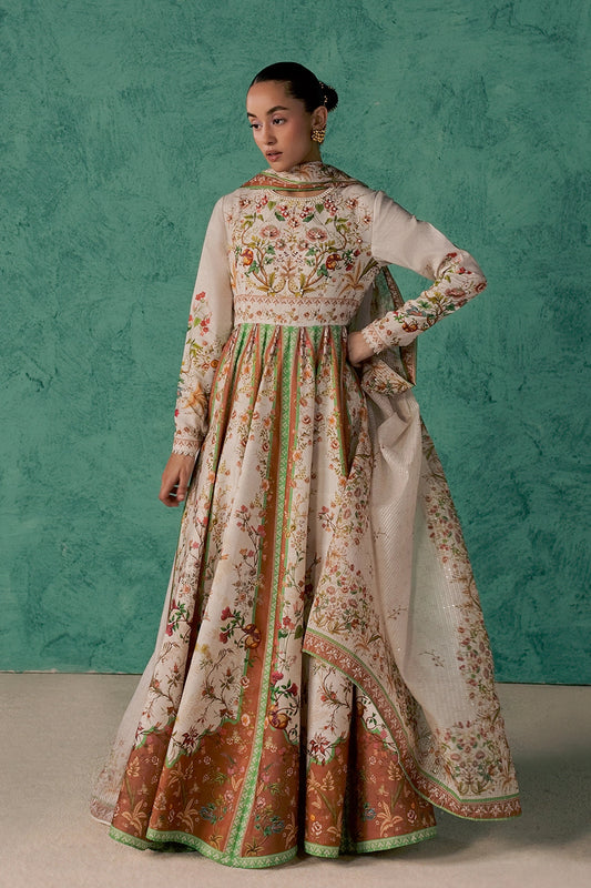 Vanya | Post Crds of July | SM-025 - Luxury Dress - available at Maria Faisal in UK and USA.