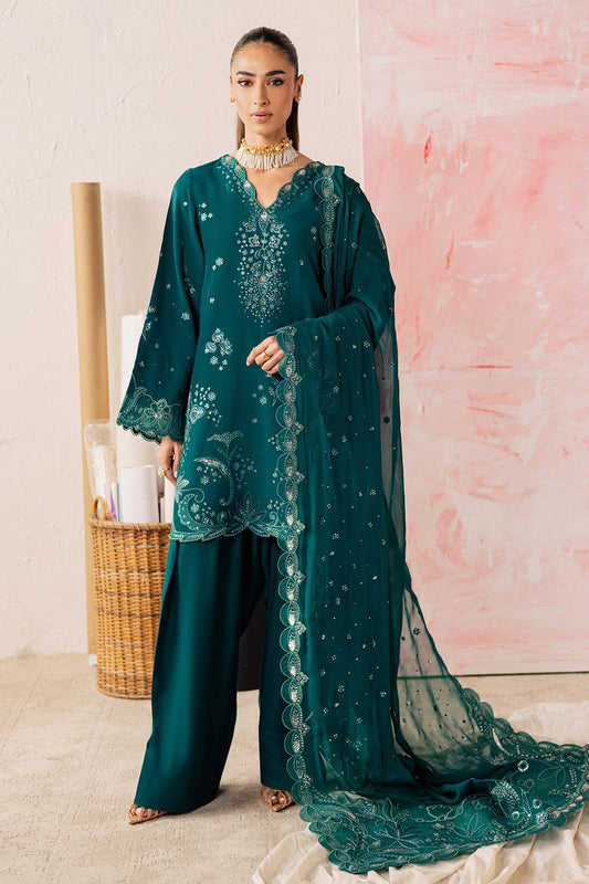 Nureh | Shades of Summer | NP-761 - Luxury Dress - available at Maria Faisal in UK and USA.