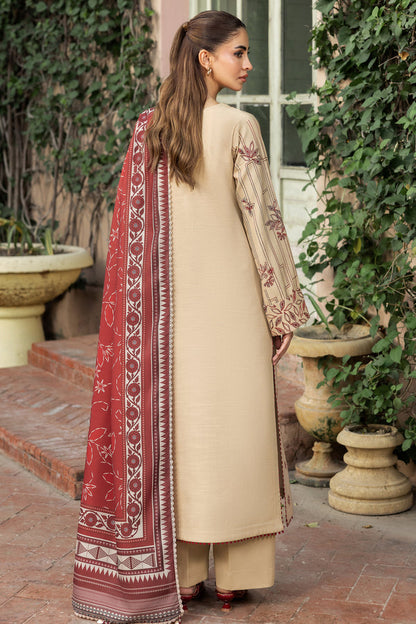 Farasha | Eminence Khaddar 25 | Sunrose - Casual Dress - available at Maria Faisal in UK and USA.