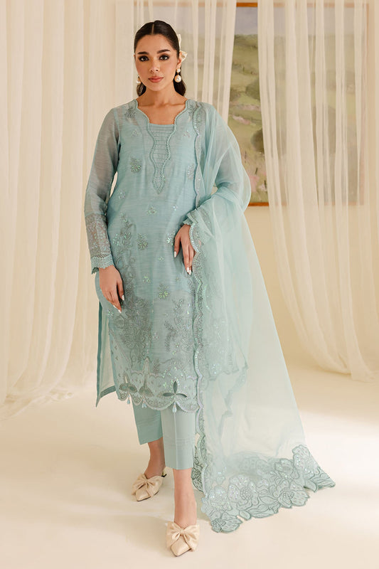 Nureh | Shades of Summer | NP-598 - Luxury Dress - available at Maria Faisal in UK and USA.