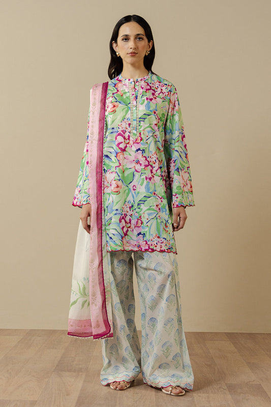 Zara Shahjahan | Coco Prints 26 | ELARIS-6A - Casual Dress - available at Maria Faisal in UK and USA.
