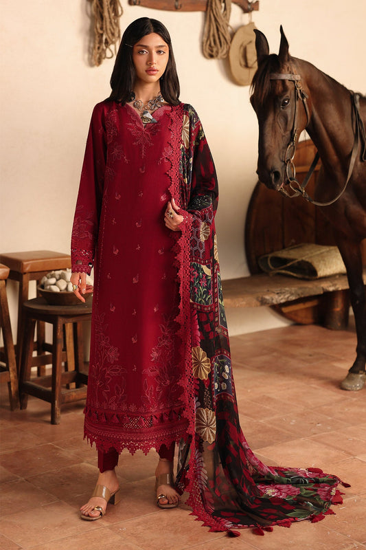 Nureh | Raha Lawn | NE-248 - Luxury Dress - available at Maria Faisal in UK and USA.