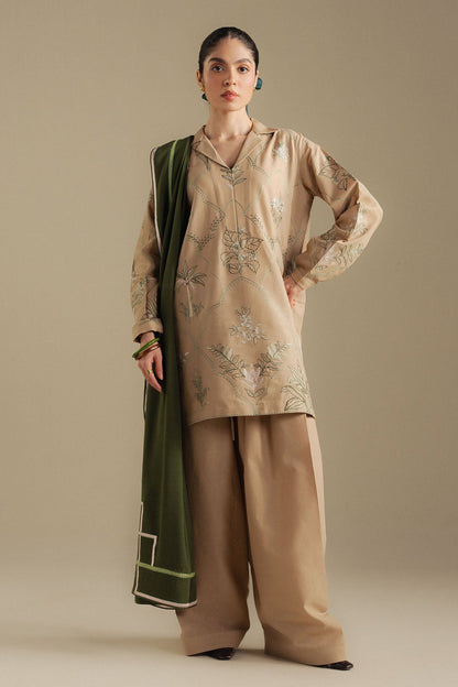 Zara Shahjahan | Coco Winter 25 | Amber-1A - Luxury Dress - available at Maria Faisal in UK and USA.
