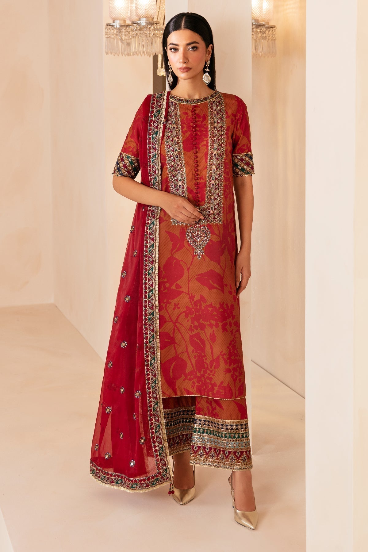 Jazmin | Formals Collection | UR-7044 - Ladies Clothes - Maria Faisal