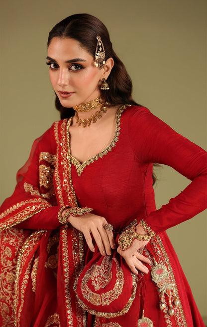 Maya | Jahanara Festive Edit 26 | MAHJABEEN - Formal Dress - available at Maria Faisal in UK and USA.